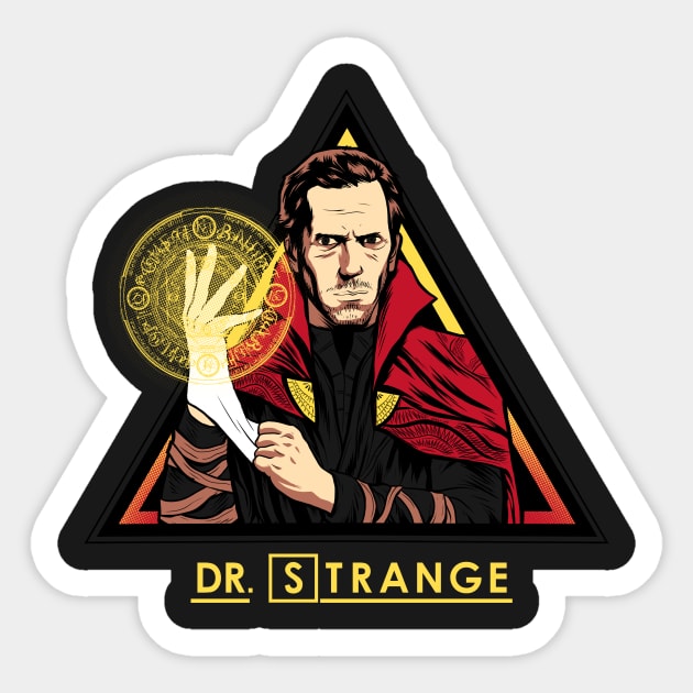 Dr. Strange Sticker by RedBug01